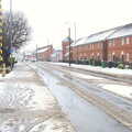 Victoria Road, A Snowy Morning, Diss, Norfolk - 16th January 2021