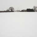 A thick covering of snow on the side field, Beast From The East Two - The Sequel, Brome, Suffolk - 8th February 2021