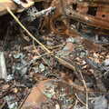 The inside of the torched motor, The Old Sewage Works, The Avenue, Brome, Suffolk - 20th February 2021
