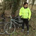 Isobel gets ready to go, Fred's New Bike and an A140 Closure, Brome, Suffolk - 27th February 2021