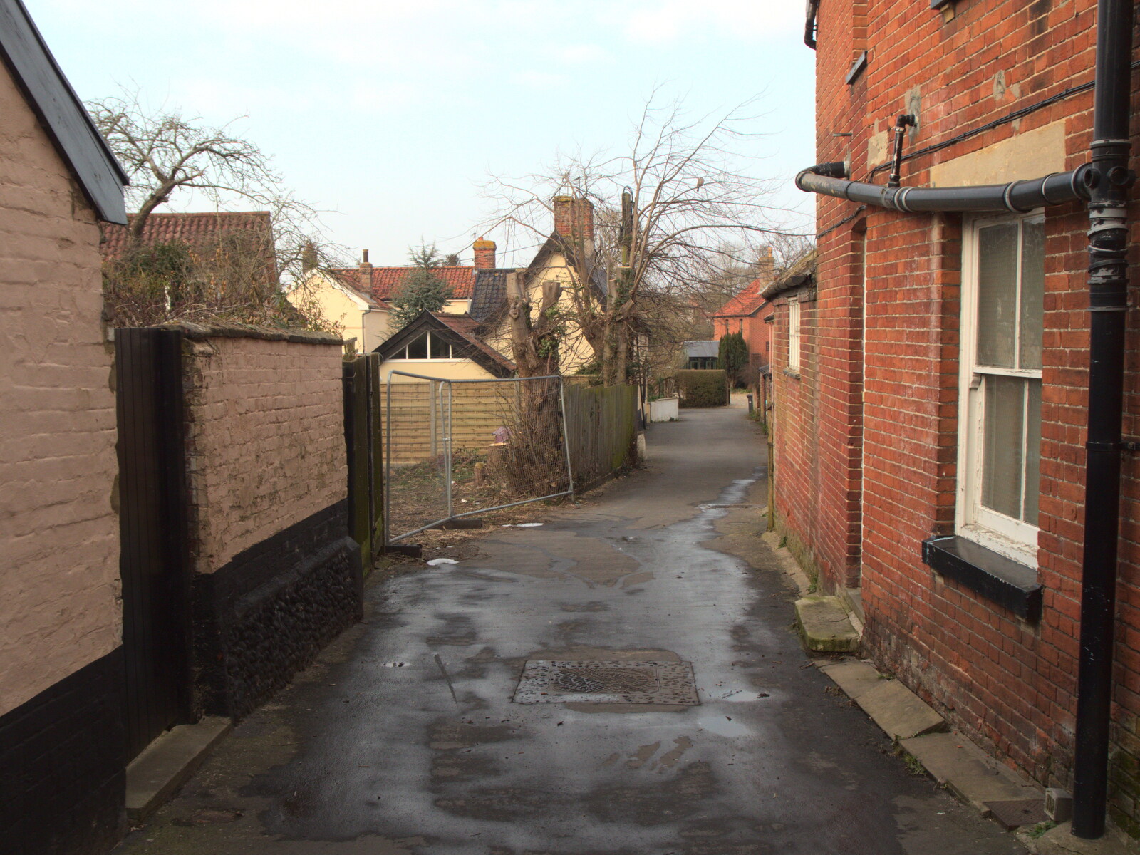 Dove Lane in Eye from The Mean Streets of Eye, Suffolk - 7th March 2021