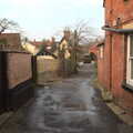 Dove Lane in Eye, The Mean Streets of Eye, Suffolk - 7th March 2021