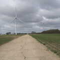One of the old perimeter roads, Another Walk on Eye Airfield, Eye, Suffolk - 14th March 2021