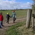 We walk on e the field behind Victoria Hill, Another Walk on Eye Airfield, Eye, Suffolk - 14th March 2021