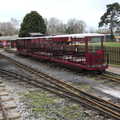 The train rides are silent, A Return to Bressingham Steam and Gardens, Bressingham, Norfolk - 28th March 2021