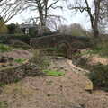 The little bridge, A Return to Bressingham Steam and Gardens, Bressingham, Norfolk - 28th March 2021