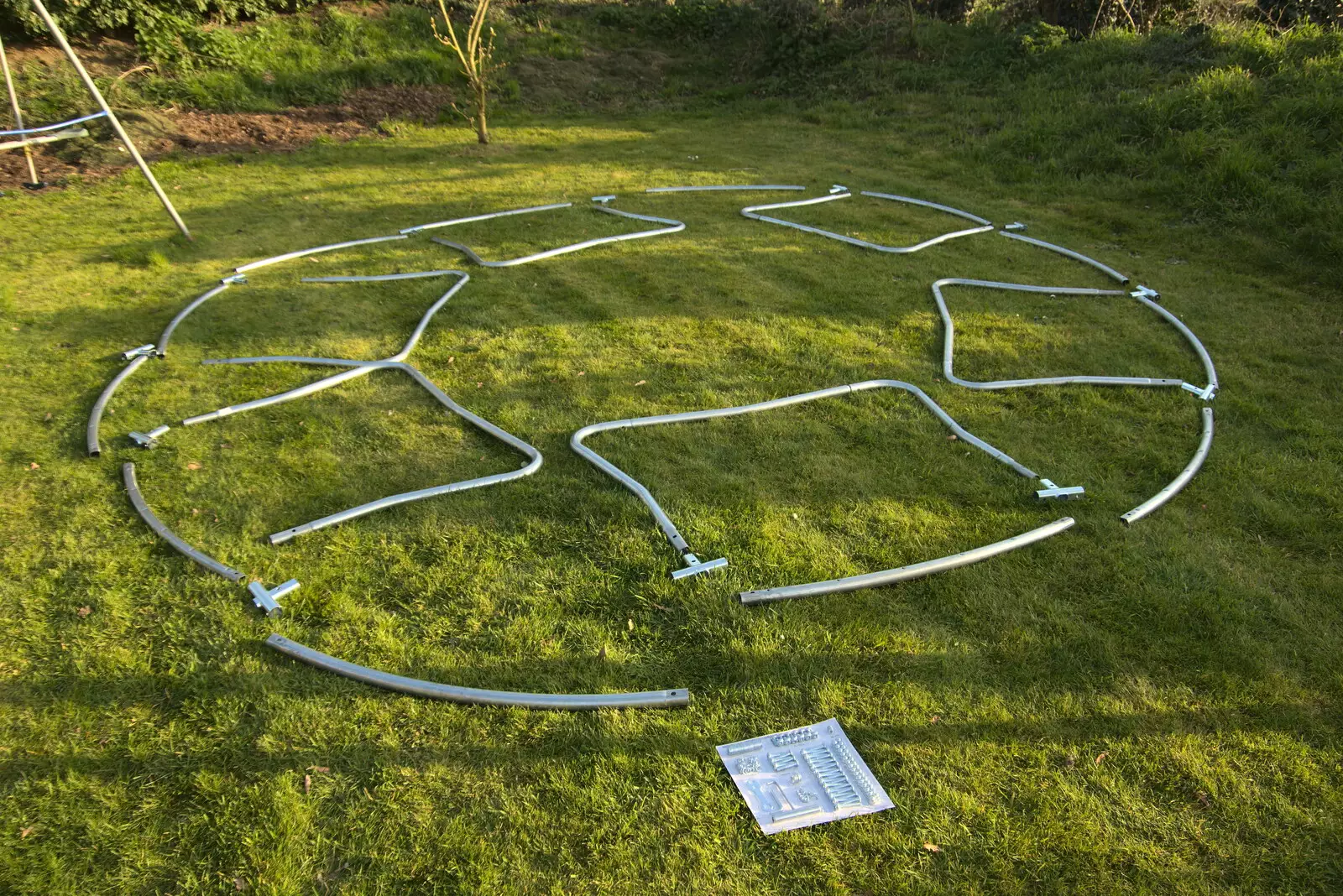 The various components are laid out, from A Trip to Dunwich Beach, Dunwich, Suffolk - 2nd April 2021