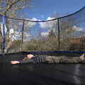Time for a bit of a lie down, Roadworks and Harry's Trampoline, Brome, Suffolk - 6th April 2021