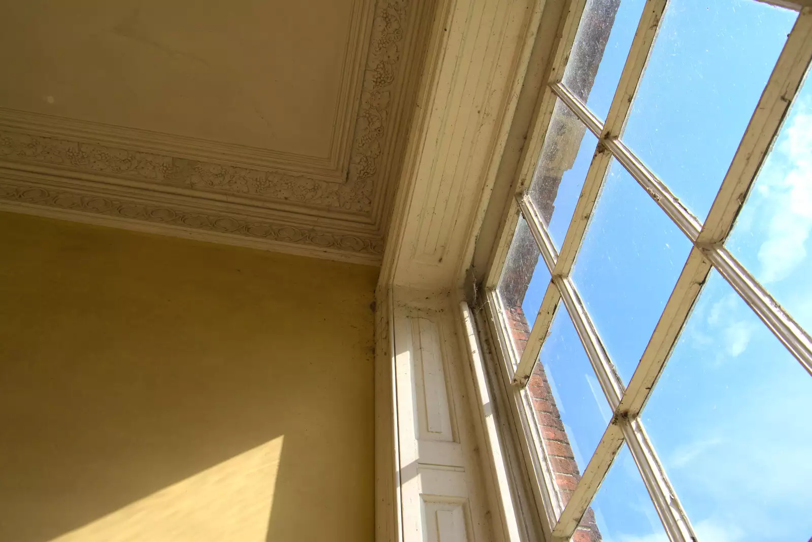 A summerhouse window, from A Return to Ickworth House, Horringer, Suffolk - 11th April 2021