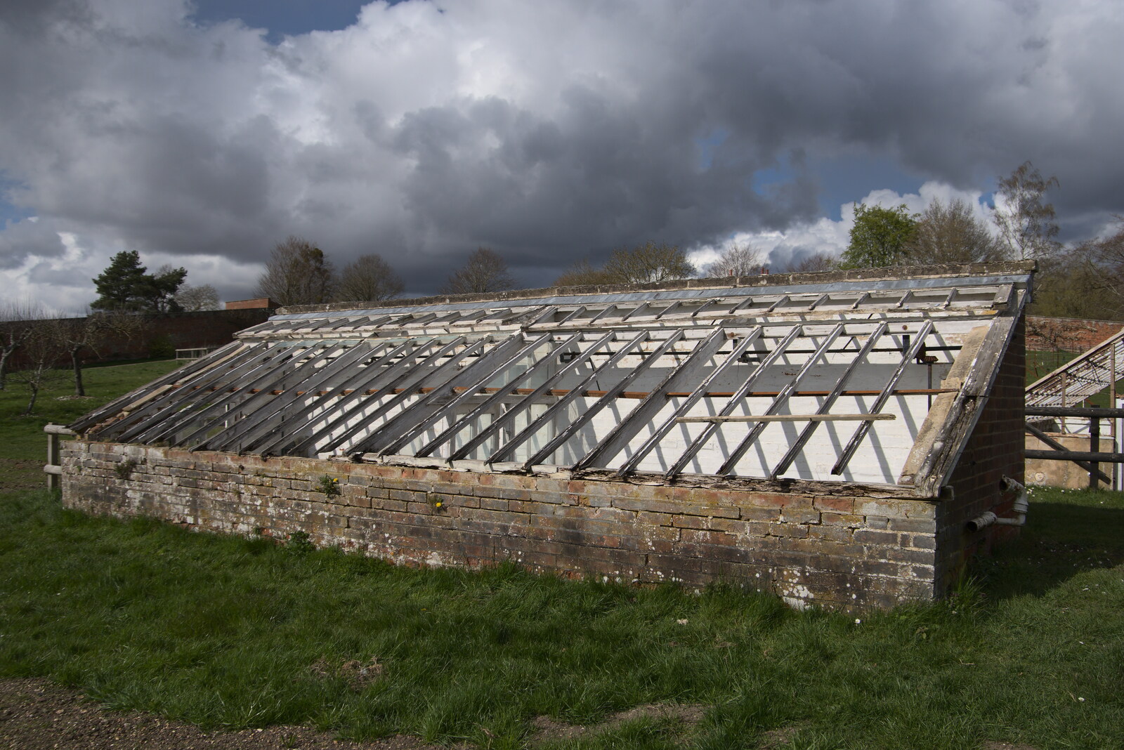 A derelict cold frame from A Return to Ickworth House, Horringer, Suffolk - 11th April 2021