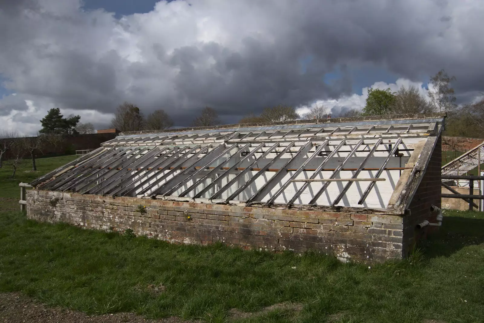 A derelict cold frame, from A Return to Ickworth House, Horringer, Suffolk - 11th April 2021