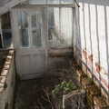 A derelict greenhouse, A Return to Ickworth House, Horringer, Suffolk - 11th April 2021