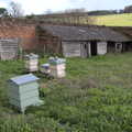 Beehives and a derelict shed, A Return to Ickworth House, Horringer, Suffolk - 11th April 2021
