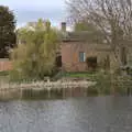 A private house by the lake, A Return to Ickworth House, Horringer, Suffolk - 11th April 2021