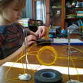We have a go at making an electric motor, A Cameraphone Roundup, Brome and Eye, Suffolk - 12th April 2021