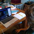 Fred does a Microsoft Hour of Minecraft coding, A Cameraphone Roundup, Brome and Eye, Suffolk - 12th April 2021