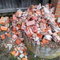A pile of bricks, September 2020, A Cameraphone Roundup, Brome and Eye, Suffolk - 12th April 2021