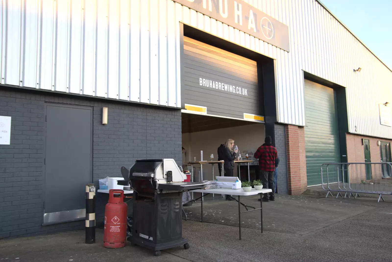 Bruha brewery, aka Station 119, from The Death of Debenhams, Rampant Horse Street, Norwich, Norfolk - 17th April 2021