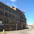 The old Eastern Electricty office in Norwich, The Death of Debenhams, Rampant Horse Street, Norwich, Norfolk - 17th April 2021