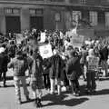 There's a 'kill the bill' demo outside City Hall, The Death of Debenhams, Rampant Horse Street, Norwich, Norfolk - 17th April 2021