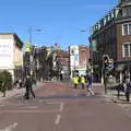 St. Stephen's Street is devoid of traffic, The Death of Debenhams, Rampant Horse Street, Norwich, Norfolk - 17th April 2021