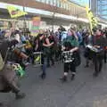 More loud drumming, The Death of Debenhams, Rampant Horse Street, Norwich, Norfolk - 17th April 2021