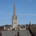 A view of Norwich Cathedral, The Death of Debenhams, Rampant Horse Street, Norwich, Norfolk - 17th April 2021