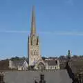 A view of Norwich Cathedral, The Death of Debenhams, Rampant Horse Street, Norwich, Norfolk - 17th April 2021