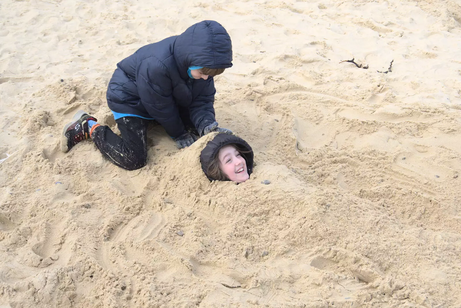 Fred the Head, from A Chilly Trip to the Beach, Southwold Harbour, Suffolk - 2nd May 2021