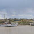 Looking over the river to Walberswick, A Chilly Trip to the Beach, Southwold Harbour, Suffolk - 2nd May 2021