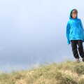 Harry stands on the dunes, A Chilly Trip to the Beach, Southwold Harbour, Suffolk - 2nd May 2021
