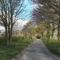 The road into Thrandeston, A Vaccination Afternoon, Swaffham, Norfolk - 9th May 2021