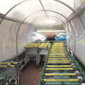 A load of trolleys in the tunnel at Morrisons, A Vaccination Afternoon, Swaffham, Norfolk - 9th May 2021