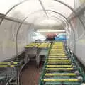 A load of trolleys in the tunnel at Morrisons, A Vaccination Afternoon, Swaffham, Norfolk - 9th May 2021