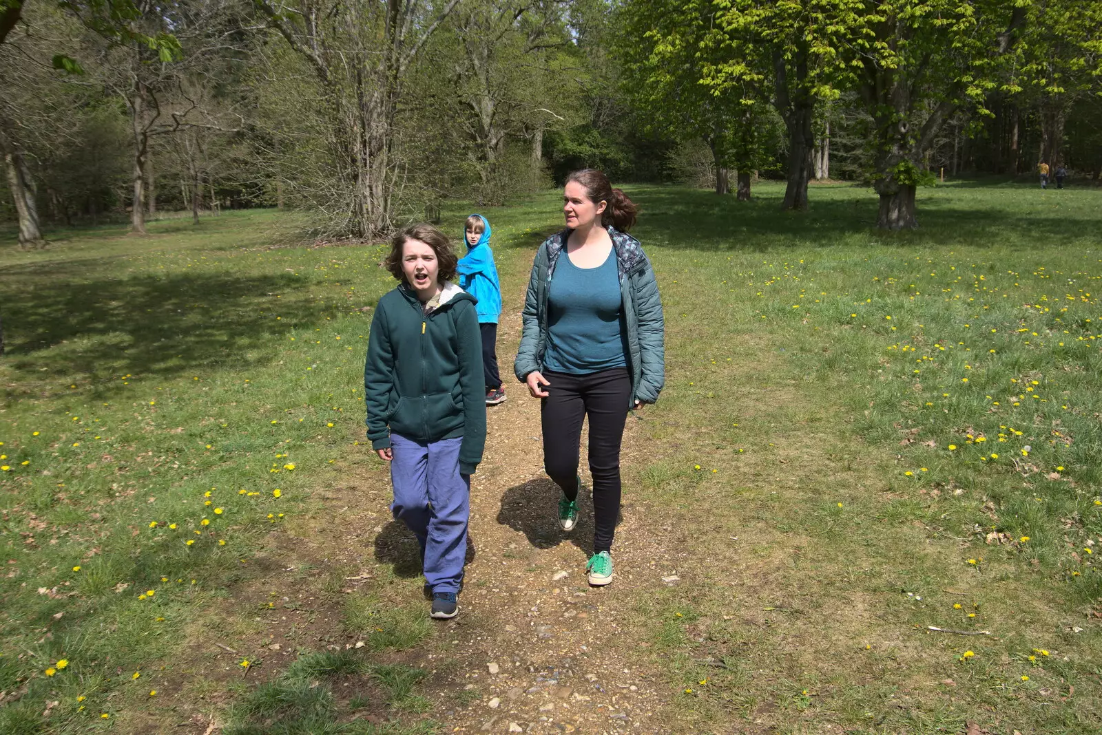 We walk back to the car, from A Vaccination Afternoon, Swaffham, Norfolk - 9th May 2021