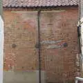 The ghost of a building, bricked up, A Vaccination Afternoon, Swaffham, Norfolk - 9th May 2021