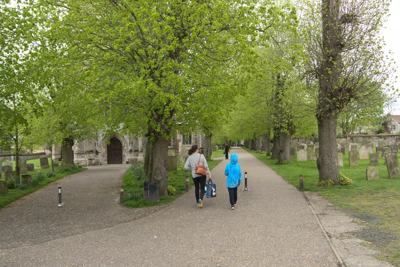 St. Peter and St. Paul church, from A Vaccination Afternoon, Swaffham, Norfolk - 9th May 2021