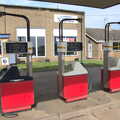 Derelict petrol pumps, A Vaccination Afternoon, Swaffham, Norfolk - 9th May 2021