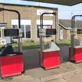 Derelict petrol pumps, A Vaccination Afternoon, Swaffham, Norfolk - 9th May 2021