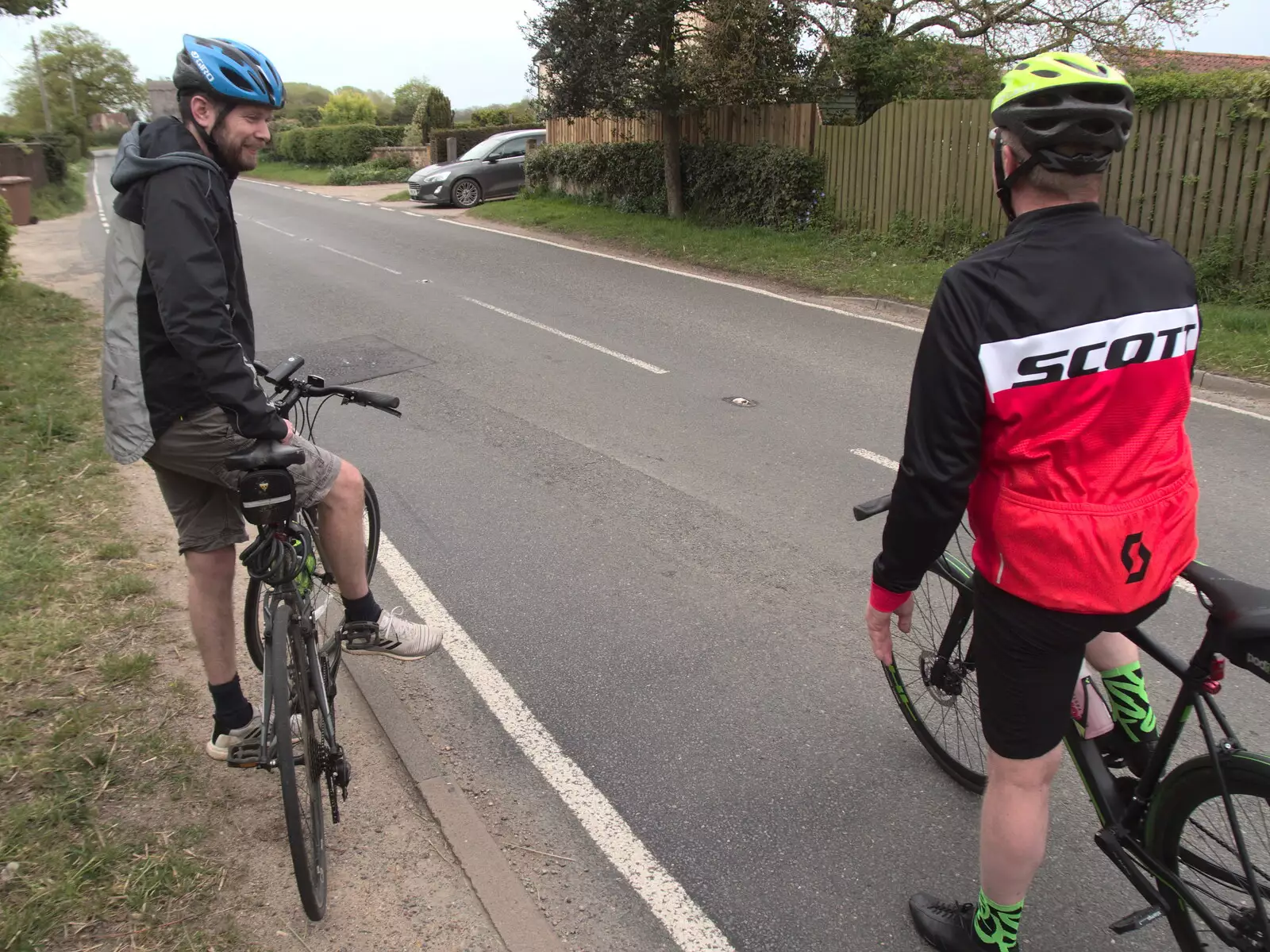 The Boy Phil and Gaz in Oakley, from The BSCC at the King's Head, Brockdish, Norfolk - 13th May 2021