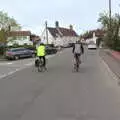 Riding through Brockdish, The BSCC at the King's Head, Brockdish, Norfolk - 13th May 2021