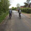 We head off up the road to Thrandeston, The BSCC at the Ampersand Tap, Sawmills Road, Diss, Norfolk - 20th May 2021