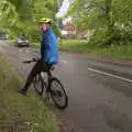 Gaz waits in Palgrave, The BSCC at the Ampersand Tap, Sawmills Road, Diss, Norfolk - 20th May 2021