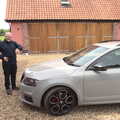 Hamish gets ready to head off, Garden Centres, and Hamish Visits, Brome, Suffolk - 28th May 2021