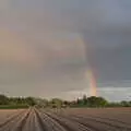 The remains of a rainbow, A Day at the Beach with Sis, Southwold, Suffolk - 31st May 2021