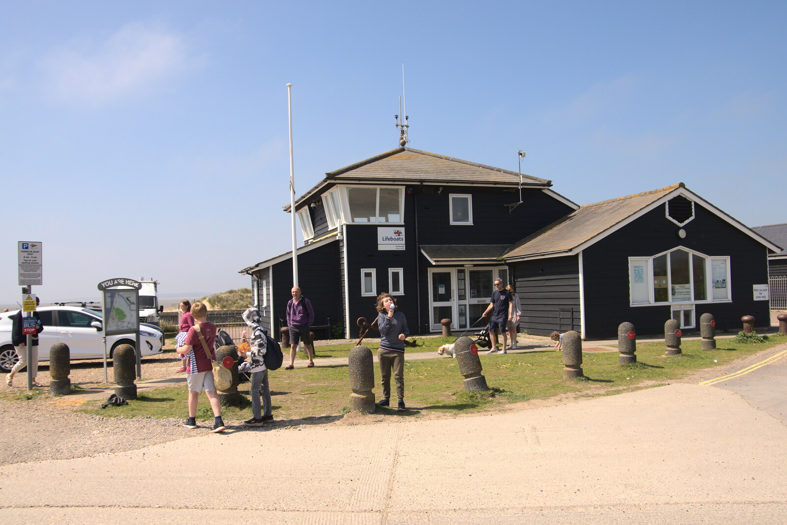 The RNLI station at Southwold from A Day at the Beach with Sis, Southwold, Suffolk - 31st May 2021