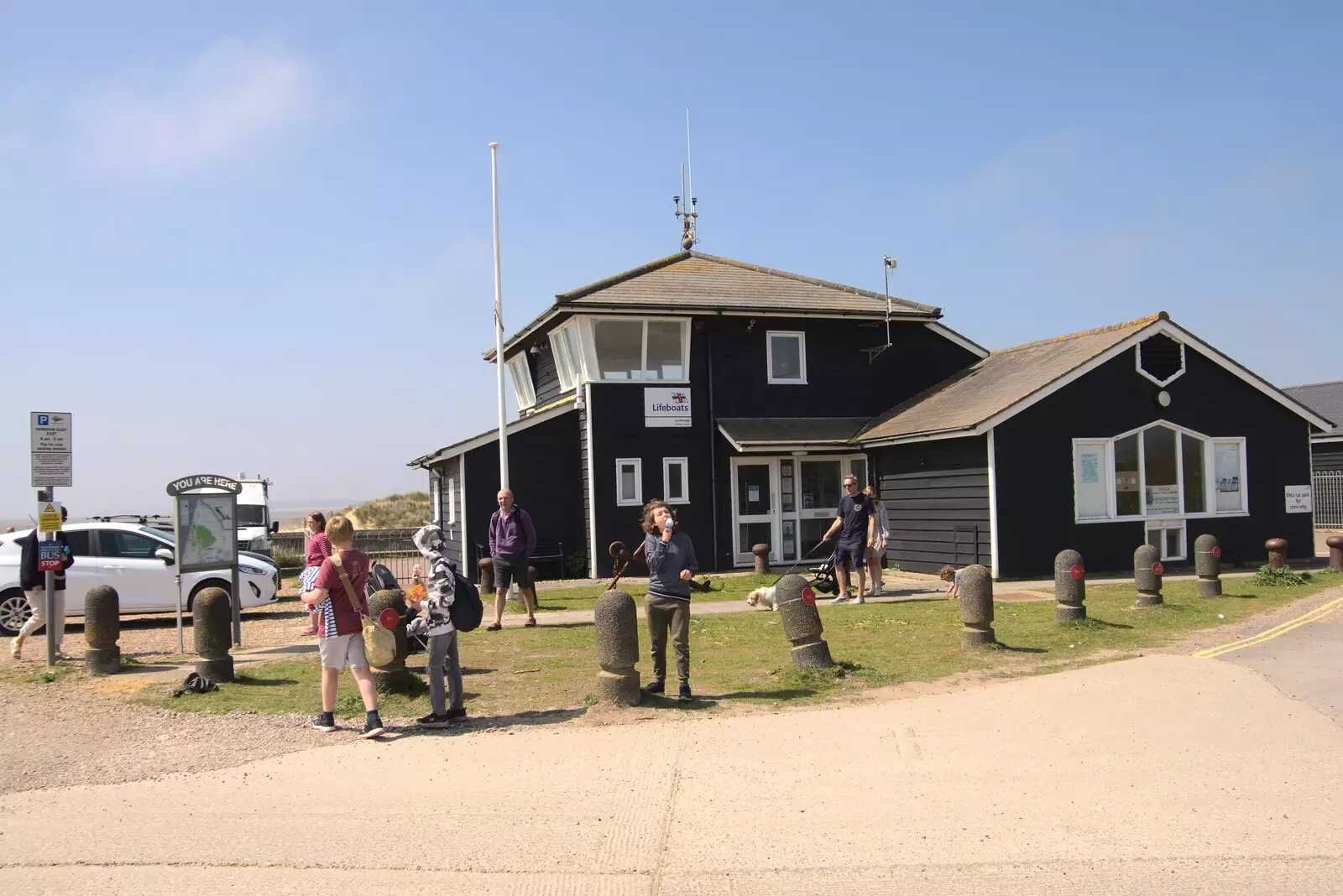 The RNLI station at Southwold, from A Day at the Beach with Sis, Southwold, Suffolk - 31st May 2021