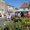 Southwold market place, by the Swan Hotel, A Day at the Beach with Sis, Southwold, Suffolk - 31st May 2021