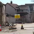 There's demolition in progress, A Day at the Beach with Sis, Southwold, Suffolk - 31st May 2021