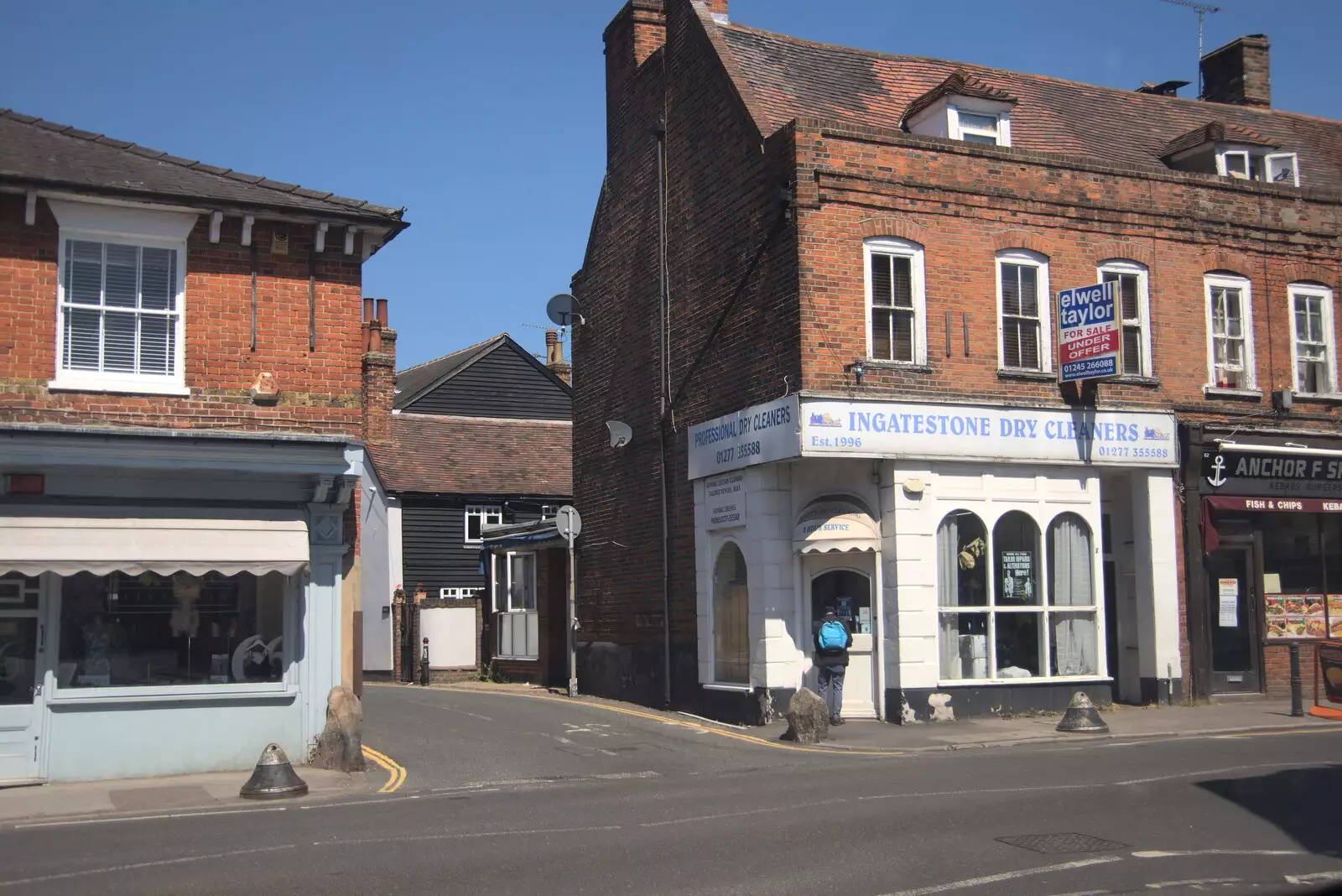 Ingatestone Dry Cleaners, from A Trip to Grandma J's, Spreyton, Devon - 2nd June 2021